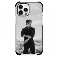 Johnny Depp Phone Case For iPhone Samsung Galaxy Pixel OnePlus Vivo Xiaomi Asus Sony Motorola Nokia - Johnny Depp Black And White Minimalist Poster