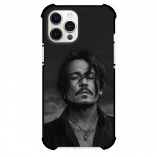 Johnny Depp Phone Case For iPhone Samsung Galaxy Pixel OnePlus Vivo Xiaomi Asus Sony Motorola Nokia - Johnny Depp Dior 2021 Grayscale Poster