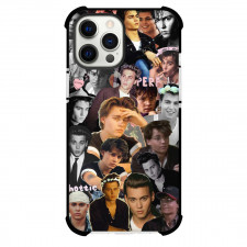 Johnny Depp Phone Case For iPhone Samsung Galaxy Pixel OnePlus Vivo Xiaomi Asus Sony Motorola Nokia - Johnny Depp Young Collage Poster