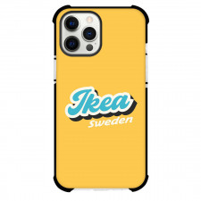 Ikea Phone Case For iPhone Samsung Galaxy Pixel OnePlus Vivo Xiaomi Asus Sony Motorola Nokia - Ikea Sweden Logo On Yellow Background