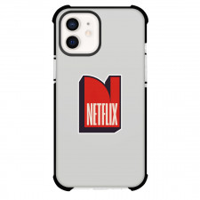 Netflix Phone Case For iPhone Samsung Galaxy Pixel OnePlus Vivo Xiaomi Asus Sony Motorola Nokia - Netflix Logo Redesigned By Rafael Serra Sticker