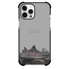 Yeezy Case For iPhone Samsung Galaxy Pixel OnePlus Vivo Xiaomi Asus Sony Motorola Nokia - Yeezy Boost 350 v2 Beluga Gray Background