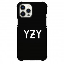 Yeezy Case For iPhone Samsung Galaxy Pixel OnePlus Vivo Xiaomi Asus Sony Motorola Nokia - Yeezy YZY Logo White Font