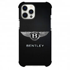 Bentley Phone Case For iPhone Samsung Galaxy Pixel OnePlus Vivo Xiaomi Asus Sony Motorola Nokia - Bentley Logo On Black Background