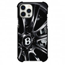 Bentley Phone Case For iPhone Samsung Galaxy Pixel OnePlus Vivo Xiaomi Asus Sony Motorola Nokia - Bentley Wheel Grayscale Poster