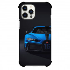 Buggati Phone Case For iPhone Samsung Galaxy Pixel OnePlus Vivo Xiaomi Asus Sony Motorola Nokia - Buggati Chiron Pur Sport On Black Dark Background