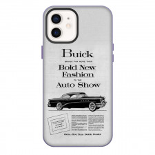 1955 Buick Phone Case For iPhone Samsung Galaxy Pixel OnePlus Vivo Xiaomi Asus Sony Motorola Nokia - 1955 Buick Auto Show Black And White Poster