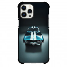1968 Chevrolet Camaro Phone Case For iPhone Samsung Galaxy Pixel OnePlus Vivo Xiaomi Asus Sony Motorola Nokia - 1968 Chevrolet Camaro With Dual Racing Stripes Poster