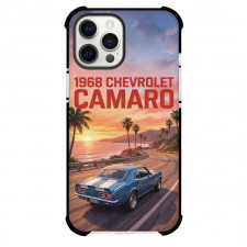 1968 Chevrolet Camaro Phone Case For iPhone Samsung Galaxy Pixel OnePlus Vivo Xiaomi Asus Sony Motorola Nokia - 1968 Chevrolet Camaro Sunset Drive Poster