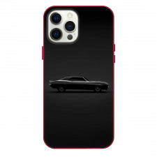 1969 Chevrolet Camaro SS Phone Case For iPhone Samsung Galaxy Pixel OnePlus Vivo Xiaomi Asus Sony Motorola Nokia - 1969 Chevrolet Camaro SS Black On Dark Background