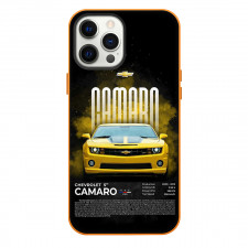 Chevrolet Camaro 5th Gen Phone Case For iPhone Samsung Galaxy Pixel OnePlus Vivo Xiaomi Asus Sony Motorola Nokia - Chevrolet Camaro Yellow 5th Gen Poster