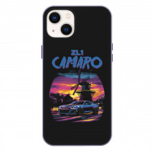 Chevrolet Camaro ZL1 Phone Case For iPhone Samsung Galaxy Pixel OnePlus Vivo Xiaomi Asus Sony Motorola Nokia - Chevrolet Camaro ZL1 Illustration Art On Black Background