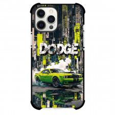 Dodge Challenger Phone Case For iPhone Samsung Galaxy Pixel OnePlus Vivo Xiaomi Asus Sony Motorola Nokia - Dodge Challenger Green Hellcat Street Art Poster