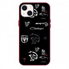 Dodge Challenger Hellcat Demon Phone Case For iPhone Samsung Galaxy Pixel OnePlus Vivo Xiaomi Asus Sony Motorola Nokia - Dodge Challenger Hellcat Demon Iconic Badge Collage Poster