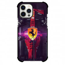 Ferrari Phone Case For iPhone Samsung Galaxy Pixel OnePlus Vivo Xiaomi Asus Sony Motorola Nokia - Ferrari Logo Charles Leclerc Overhead Pit Stop Poster