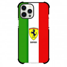 Ferrari Phone Case For iPhone Samsung Galaxy Pixel OnePlus Vivo Xiaomi Asus Sony Motorola Nokia - Ferrari Logo On Italy Flag