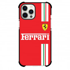 Ferrari Phone Case For iPhone Samsung Galaxy Pixel OnePlus Vivo Xiaomi Asus Sony Motorola Nokia - Ferrari Logo On Red Background