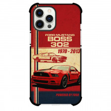 Ford Phone Case For iPhone Samsung Galaxy Pixel OnePlus Vivo Xiaomi Asus Sony Motorola Nokia - Ford Mustang BOSS 302 Car Show Posters Retro