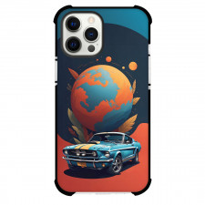 Ford Phone Case For iPhone Samsung Galaxy Pixel OnePlus Vivo Xiaomi Asus Sony Motorola Nokia - Ford Mustang Retro Style Poster