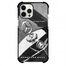 Mercedes-Benz Phone Case For iPhone Samsung Galaxy Pixel OnePlus Vivo Xiaomi Asus Sony Motorola Nokia - Mercedes-Benz The Symbol of Quality Grayscale