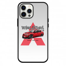 Mitsubishi Phone Case For iPhone Samsung Galaxy Pixel OnePlus Vivo Xiaomi Asus Sony Motorola Nokia - Mitsubishi Lancer Evolution Red Illustration Poster
