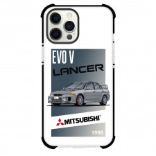 Mitsubishi Phone Case For iPhone Samsung Galaxy Pixel OnePlus Vivo Xiaomi Asus Sony Motorola Nokia - Mitsubishi Lancer Evo V 1998 Illustration Poster