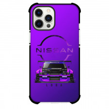 Nissan Phone Case For iPhone Samsung Galaxy Pixel OnePlus Vivo Xiaomi Asus Sony Motorola Nokia - Nissan Silvia S13 Illustration On Purple Background