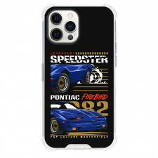 Pontiac Phone Case For iPhone Samsung Galaxy Pixel OnePlus Vivo Xiaomi Asus Sony Motorola Nokia - 1982 Pontiac Firebird Illustration Art On Black Background