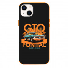 Pontiac Phone Case For iPhone Samsung Galaxy Pixel OnePlus Vivo Xiaomi Asus Sony Motorola Nokia - Pontiac GTO Custom Classic Illustration Art On Black Background