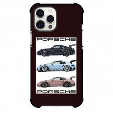 Porsche Case For iPhone Samsung Galaxy Pixel OnePlus Vivo Xiaomi Asus Sony Motorola Nokia - Black Blue Pink 911 in White Background