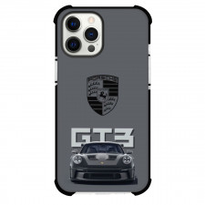 Porsche Case For iPhone Samsung Galaxy Pixel OnePlus Vivo Xiaomi Asus Sony Motorola Nokia - GT3 Black and Grey