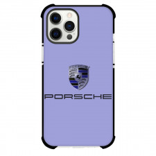 Porsche Case For iPhone Samsung Galaxy Pixel OnePlus Vivo Xiaomi Asus Sony Motorola Nokia - Logo in Purple Background