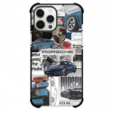Porsche Case For iPhone Samsung Galaxy Pixel OnePlus Vivo Xiaomi Asus Sony Motorola Nokia - Magazine Cutouts Collage
