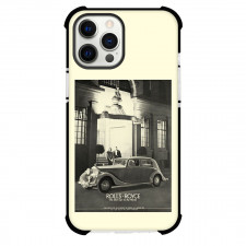 Rolls-Royce Phone Case For iPhone Samsung Galaxy Pixel OnePlus Vivo Xiaomi Asus Sony Motorola Nokia - Rolls-Royce Car Advert 1930s Grayscale Poster