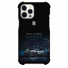 Rolls-Royce Phone Case For iPhone Samsung Galaxy Pixel OnePlus Vivo Xiaomi Asus Sony Motorola Nokia - Rolls-Royce Ghost Bolder In Black City Night Background