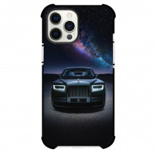 Rolls-Royce Phone Case For iPhone Samsung Galaxy Pixel OnePlus Vivo Xiaomi Asus Sony Motorola Nokia - Rolls-Royce Phantom Front View On Starry Night Background