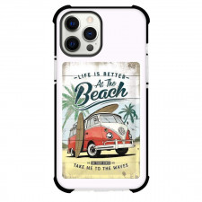 Volkswagen Phone Case For iPhone Samsung Galaxy Pixel OnePlus Vivo Xiaomi Asus Sony Motorola Nokia - Volkswagen Bulli Retro Beach Bus Tin Sign