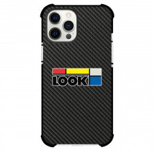 Look Phone Case For iPhone Samsung Galaxy Pixel OnePlus Vivo Xiaomi Asus Sony Motorola Nokia - Look Bike Brand Logo On Carbon Fiber Background