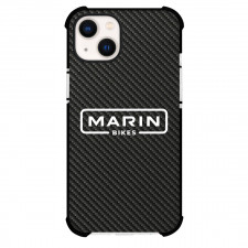 Marin Phone Case For iPhone Samsung Galaxy Pixel OnePlus Vivo Xiaomi Asus Sony Motorola Nokia - Marin Bike Brand Logo On Carbon Fiber Background