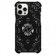 Surly Phone Case For iPhone Samsung Galaxy Pixel OnePlus Vivo Xiaomi Asus Sony Motorola Nokia - Surly Bicycle Brand Logo On Bandana Background
