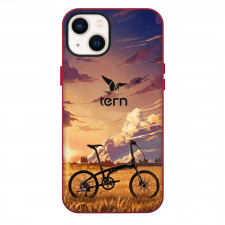 Tern Phone Case For iPhone Samsung Galaxy Pixel OnePlus Vivo Xiaomi Asus Sony Motorola Nokia - Tern Folding Bicycle Sunset Poster
