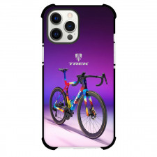 Trek Phone Case For iPhone Samsung Galaxy Pixel OnePlus Vivo Xiaomi Asus Sony Motorola Nokia - Trek Bicycle On Purple Gradient Glow Background