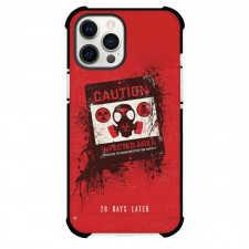28 Days Later Phone Case For iPhone Samsung Galaxy Pixel OnePlus Vivo Xiaomi Asus Sony Motorola Nokia - 28 Days Later Caution Infected Area