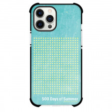 500 Days Of Summer Phone Case For iPhone Samsung Galaxy Pixel OnePlus Vivo Xiaomi Asus Sony Motorola Nokia - 500 Days Of Summer Minimalist Poster Cyan Background