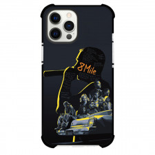 8 Miles Phone Case For iPhone Samsung Galaxy Pixel OnePlus Vivo Xiaomi Asus Sony Motorola Nokia - 8 Miles 2000 Fanmade Poster Black Background