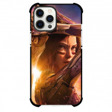 Alita Battle Angel Phone Case For iPhone Samsung Galaxy Pixel OnePlus Vivo Xiaomi Asus Sony Motorola Nokia - Alita Battle Angel Side Portrait With Sword Poster
