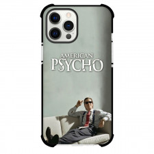 American Psycho Phone Case For iPhone Samsung Galaxy Pixel OnePlus Vivo Xiaomi Asus Sony Motorola Nokia - American Psycho Bateman Sitting On Sofa Poster