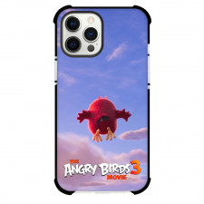 The Angry Birds Movie 3 Red Phone Case For iPhone Samsung Galaxy Pixel OnePlus Vivo Xiaomi Asus Sony Motorola Nokia - Red Backside Sky View Poster