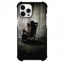 Famous Movie Annabelle Phone Case For iPhone Samsung Galaxy Pixel OnePlus Vivo Xiaomi Asus Sony Motorola Nokia - Annabelle Scary Background Poster