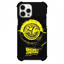 Back To The Future Phone Case For iPhone Samsung Galaxy Pixel OnePlus Vivo Xiaomi Asus Sony Motorola Nokia - Back To The Future Doc Brown & The Clock Tower Yellow Illustration